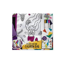 Colour your own DIY Flap Over Bag